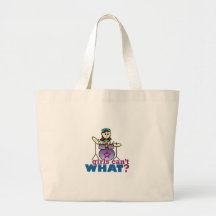 ¿Los chicas no pueden QUÉ? Logotipo del chica del  Bolsas