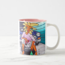 Los chicas pueden hacer cualquier cosa taza
