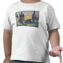 Los cipreses en Cagnes, 1908 Camisetas