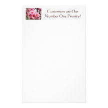 ¡Los clientes son nuestra máxima prioridad! papel  Papelería Personalizada