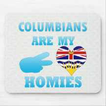 Los Colombians son mi Homies Alfombrilla De Ratones