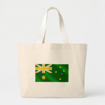 Los colores australianos del suplente de la bander bolsas de mano