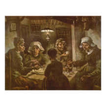Los comedores de la patata, Van Gogh, impresionism Anuncio