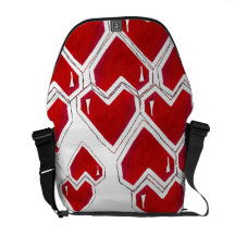 Los corazones se rompen lejos bolsas messenger