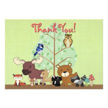 Los Critters del arbolado le agradecen cardar Invitación