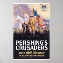 Los cruzados de Pershing -- Frontera Posters