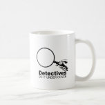 los detectives lo hacen bajo cubierta tazas