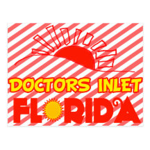 Los doctores Inlet, la Florida Tarjetas Postales