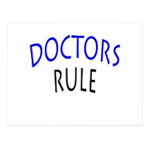Los doctores Rule Tarjetas Postales