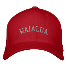 Los dogos de Waialua cupieron los sombreros Gorras Bordadas