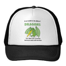 Los dragones no se entrometen en sus asuntos gorro