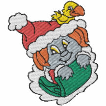 Los duendes de Santa bordaron la camisa