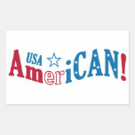 ¡Los E.E.U.U. americanos! pegatinas de encargo