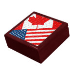 Los E.E.U.U. Canadá señalan la caja de regalo por 