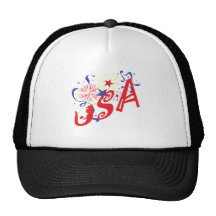 Los E.E.U.U. "estrellas y confeti " Gorro