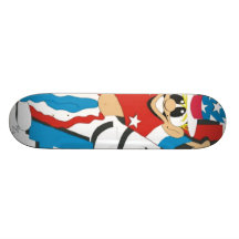 LOS E.E.U.U. PATINETA PERSONALIZADA