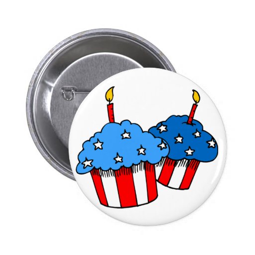 Los E.E.U.U.-Uno Cumpleaños americano de la magdal Pins