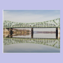 Los E.E.U.U., WV, Parkersburg. Parkersburg-Belpre tarjetas postales