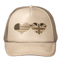 Los E.E.U.U. y diseño BRITÁNICO de la sepia de la  Gorras De Camionero