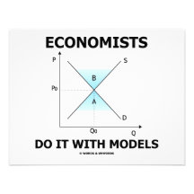 Los economistas lo hacen con los modelos (el humor comunicados personales 