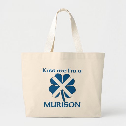Los escoceses personalizados me besan que soy Muri Bolsas De Mano