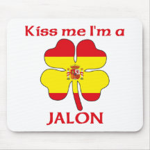 Los españoles personalizados me besan que soy Jalo Tapetes De Ratones