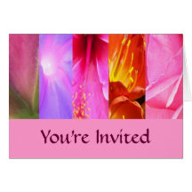 Los favoritos florales, le invitan felicitacion 