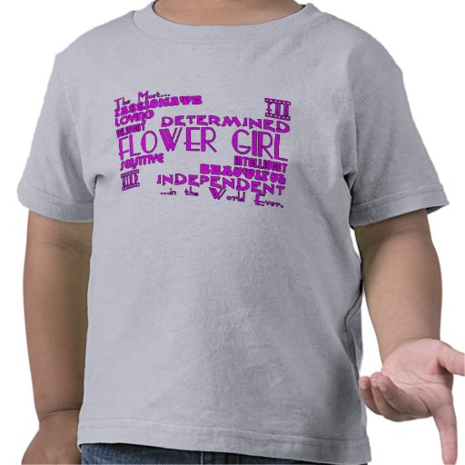 Los floristas le agradecen los favores del boda: C Camisetas