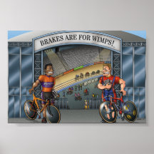 ¡Los frenos están para los Wimps! foto/poster