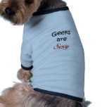 Los frikis son atractivos ropa de perro