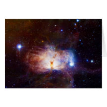 Los fuegos ocultados de la nebulosa NGC 2024 de la Felicitación