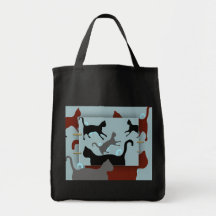 Los "gatos en el bolso" empaquetan - el bolso del  bolsas