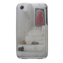 Los gatos en Sidi Bou dijeron Case-Mate iPhone 3 Cobertura