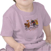 Los gatos son como las patatas fritas camisetas