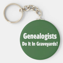 Los Genealogists lo hacen en cementerios Llavero Personalizado