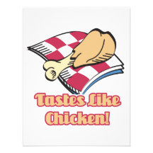 los gustos tienen gusto del pollo invitaciones personalizada