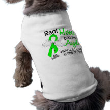 Los héroes hacen linfoma de los ángeles camiseta de perrito