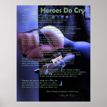 Los "héroes lloran" poster