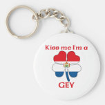 Los holandeses personalizados me besan que soy Gey Llavero