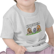 Los hombres de las cavernas inventan la rueda, ent camisetas