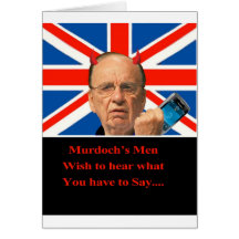 Los hombres de Murdoch Tarjeta