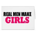 LOS HOMBRES REALES HACEN LOS CHICAS AL PAPÁ DEL BE TARJETAS