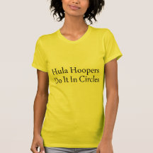 Los Hoopers de Hula lo hacen en círculos Camiseta