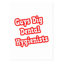 Los individuos cavan a higienistas dentales postales
