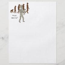 ¡Los individuos de la momia y de la evolución, me  Flyer A Todo Color