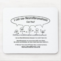 Los individuos del palillo dicen neurofibromatosis alfombrillas de ratones