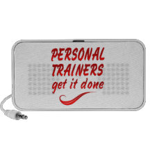 Los instructores personales lo consiguen hecho iPhone altavoces