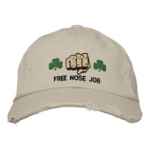 Los irlandeses liberan el gorra bordado del trabaj gorra de béisbol