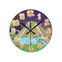 Los jardines de colgante de Babilonia Relojes