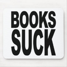 Los libros chupan tapetes de ratón